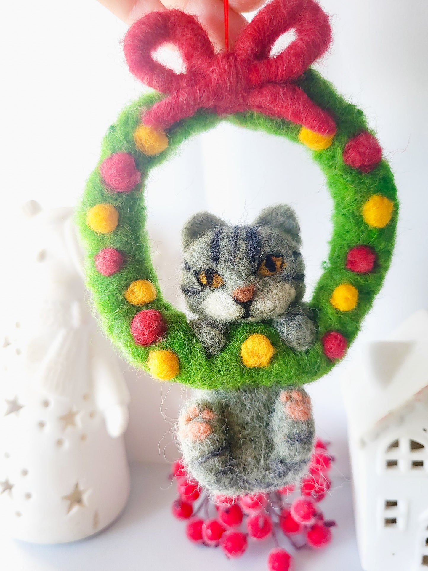 Ornament "Hanging kitty" 2