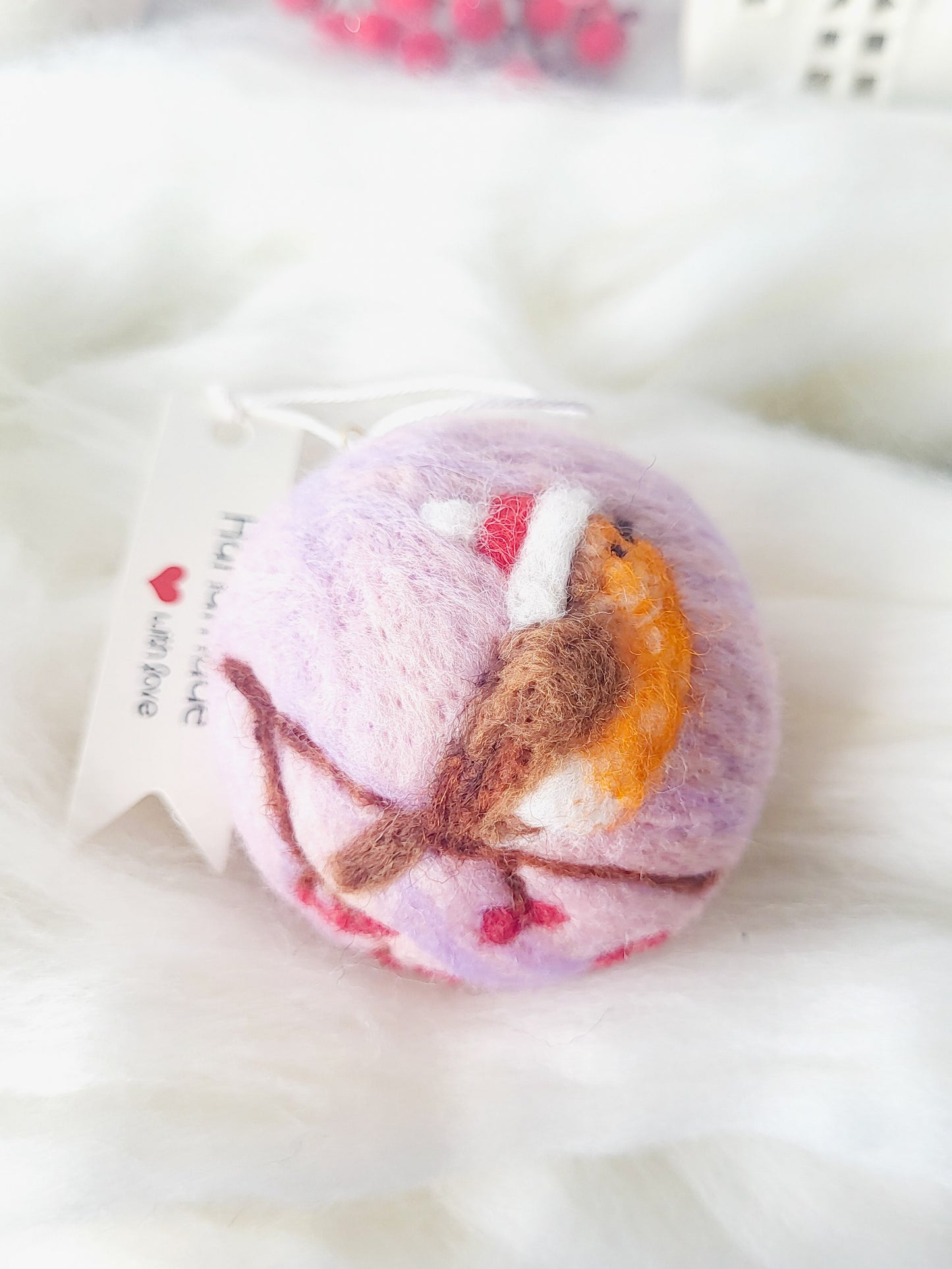 Globuleț "Păsărele înfrigurate"