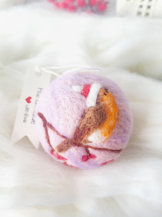 Globuleț "Păsărele înfrigurate"