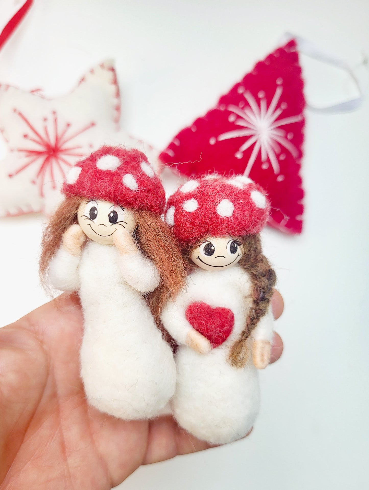 Set 3 fetițe ciupercuțe