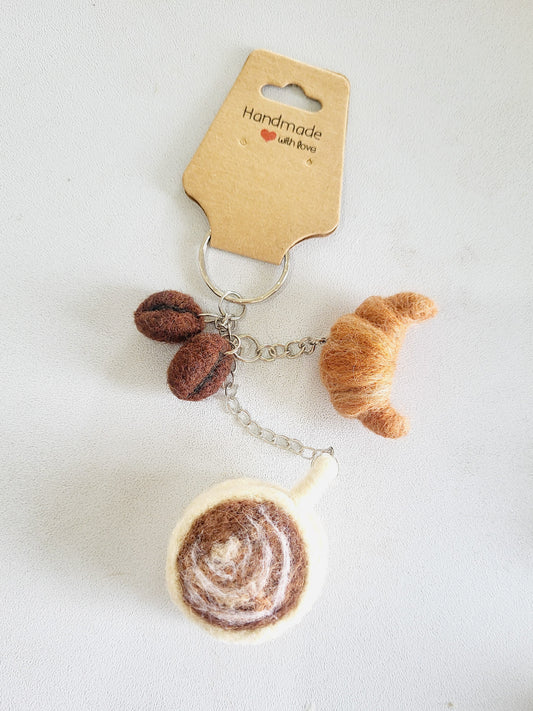 Breloc/charm café latte