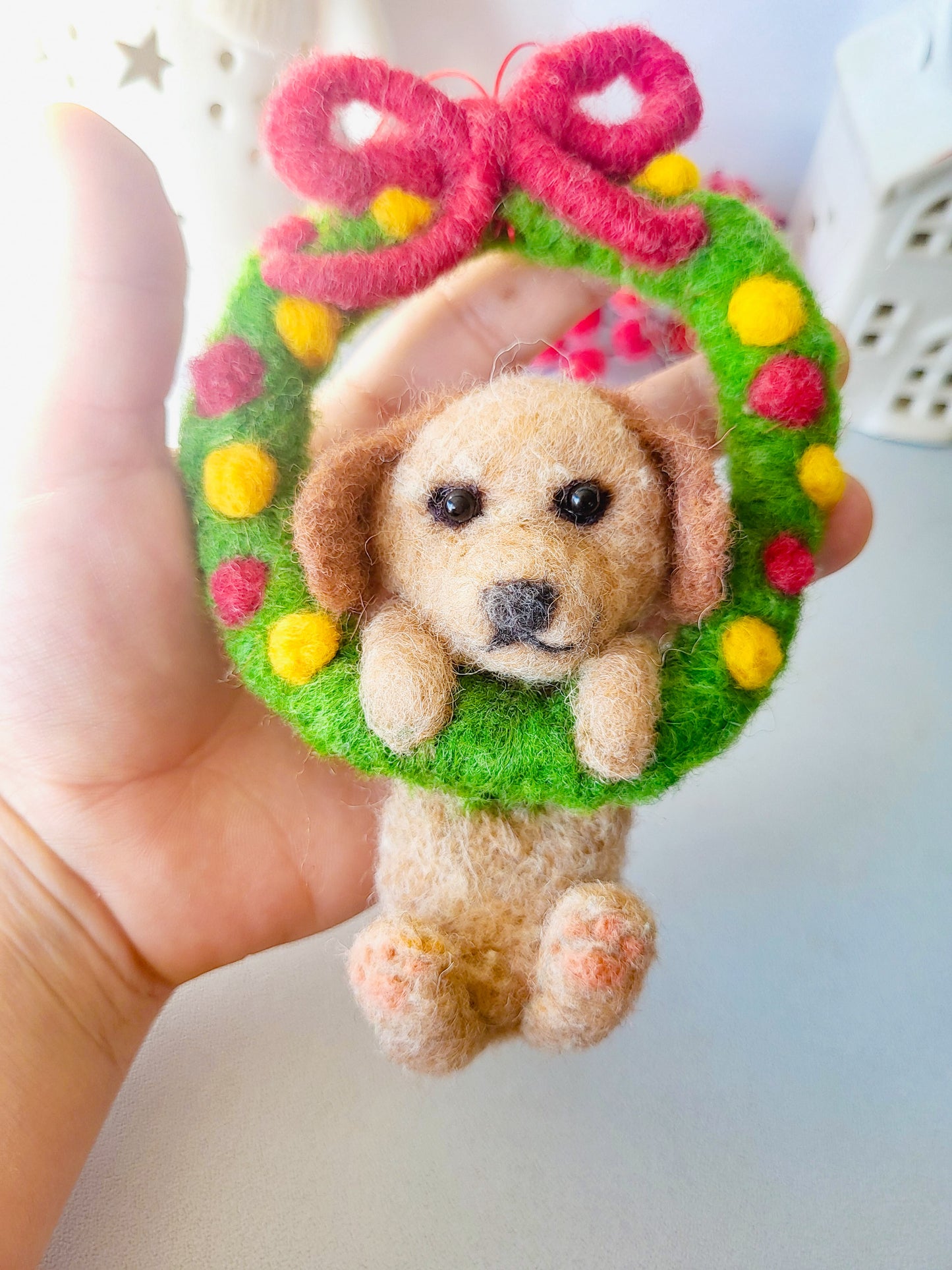 Ornament "Hanging puppy"