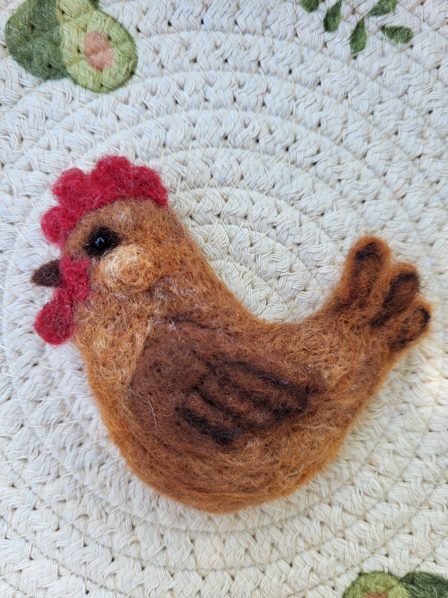 Broșă cocoșel