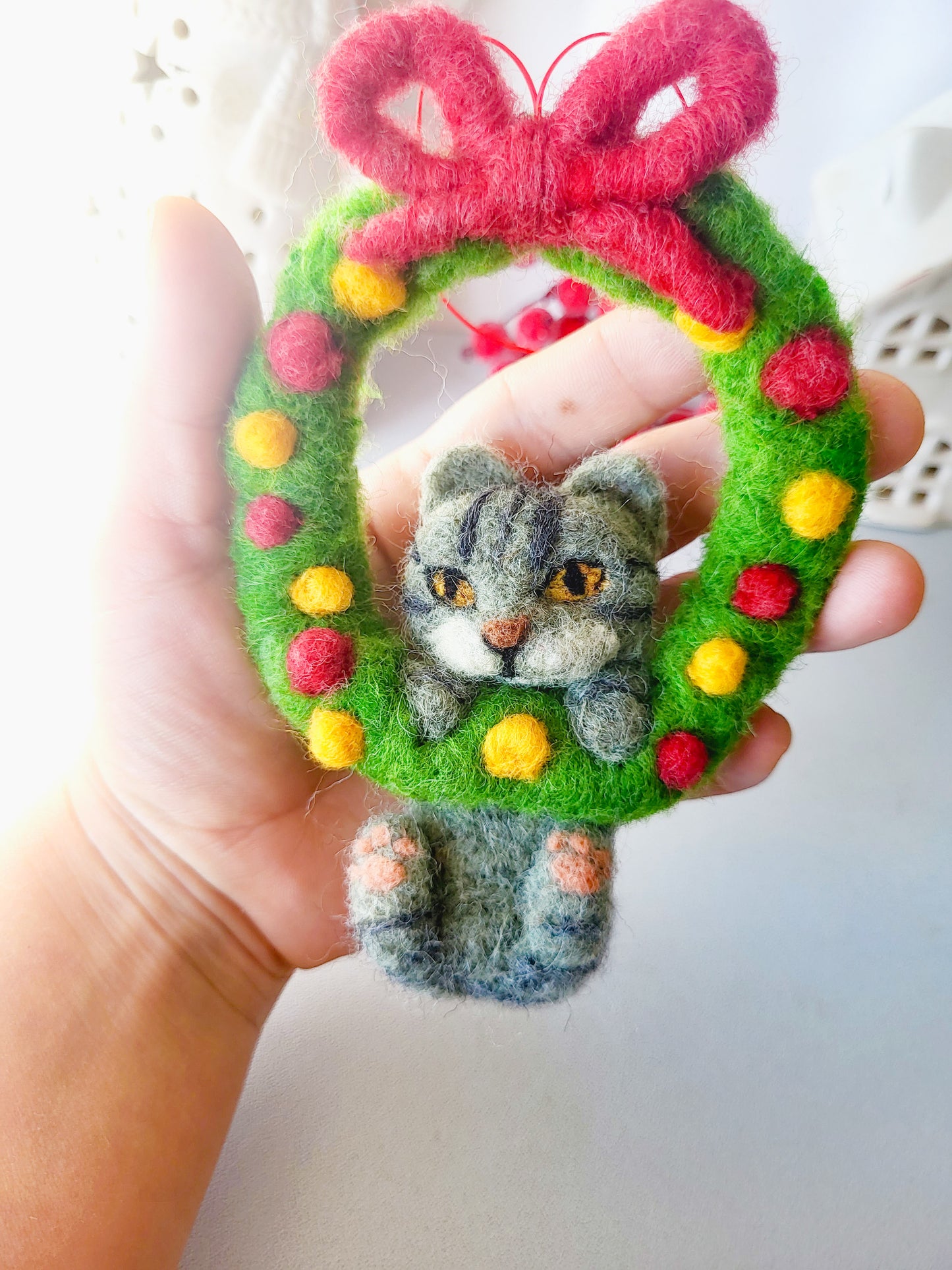 Ornament "Hanging kitty" 2