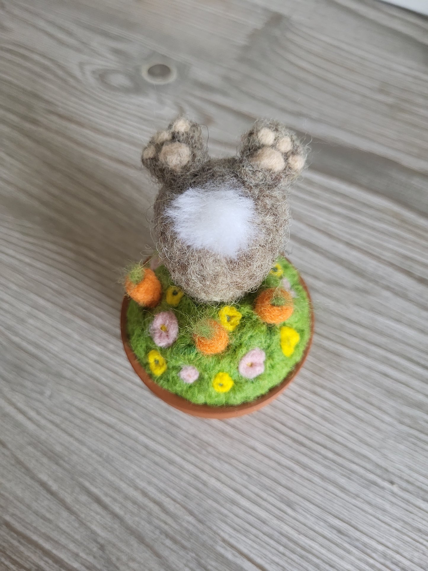 Mini ghiveci "Hoțul de morcovi"