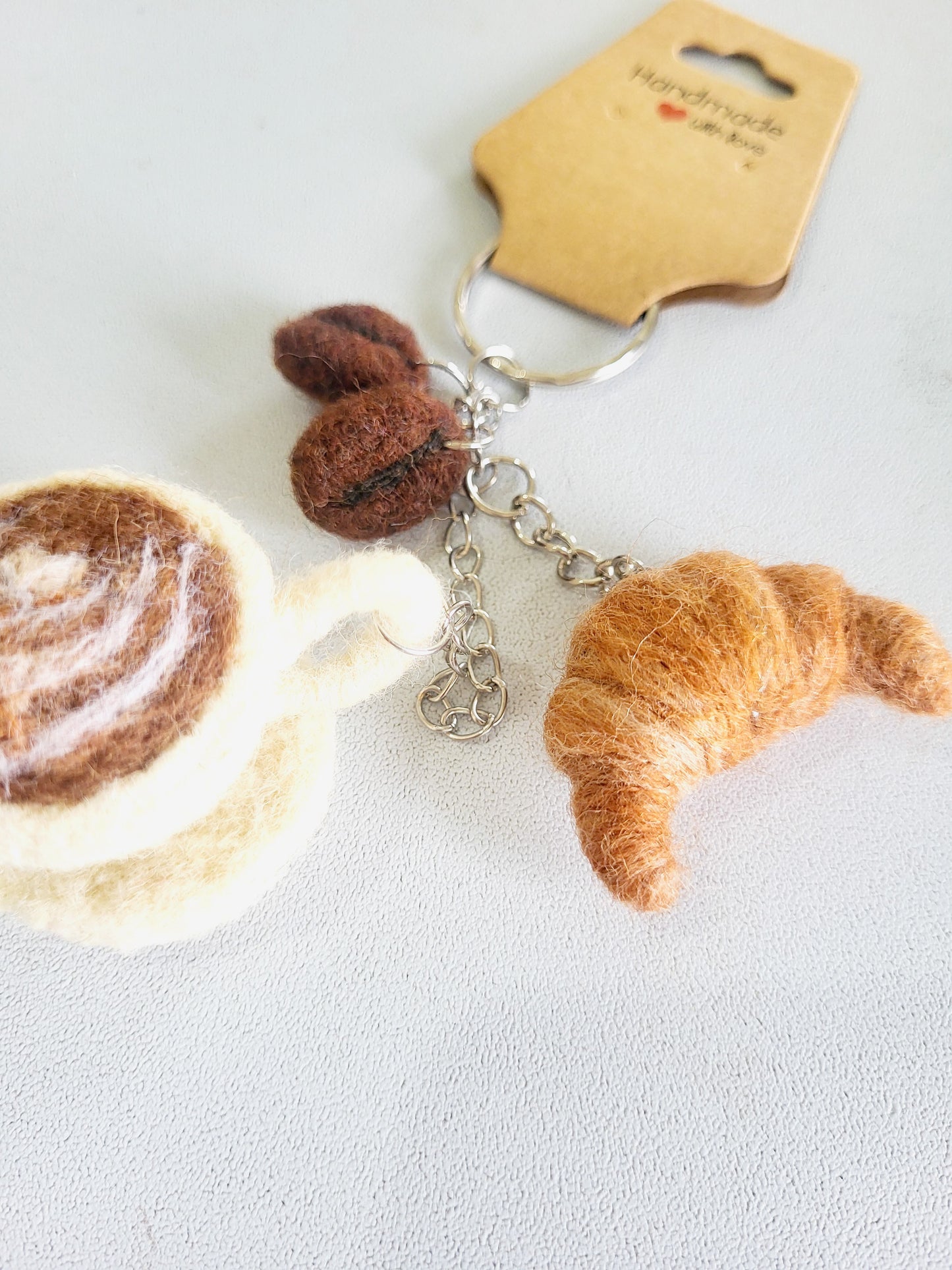 Breloc/charm café latte